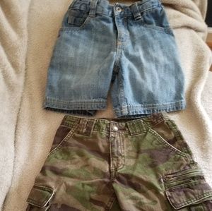 2 Pairs of T Boys Shorts Sz 3T